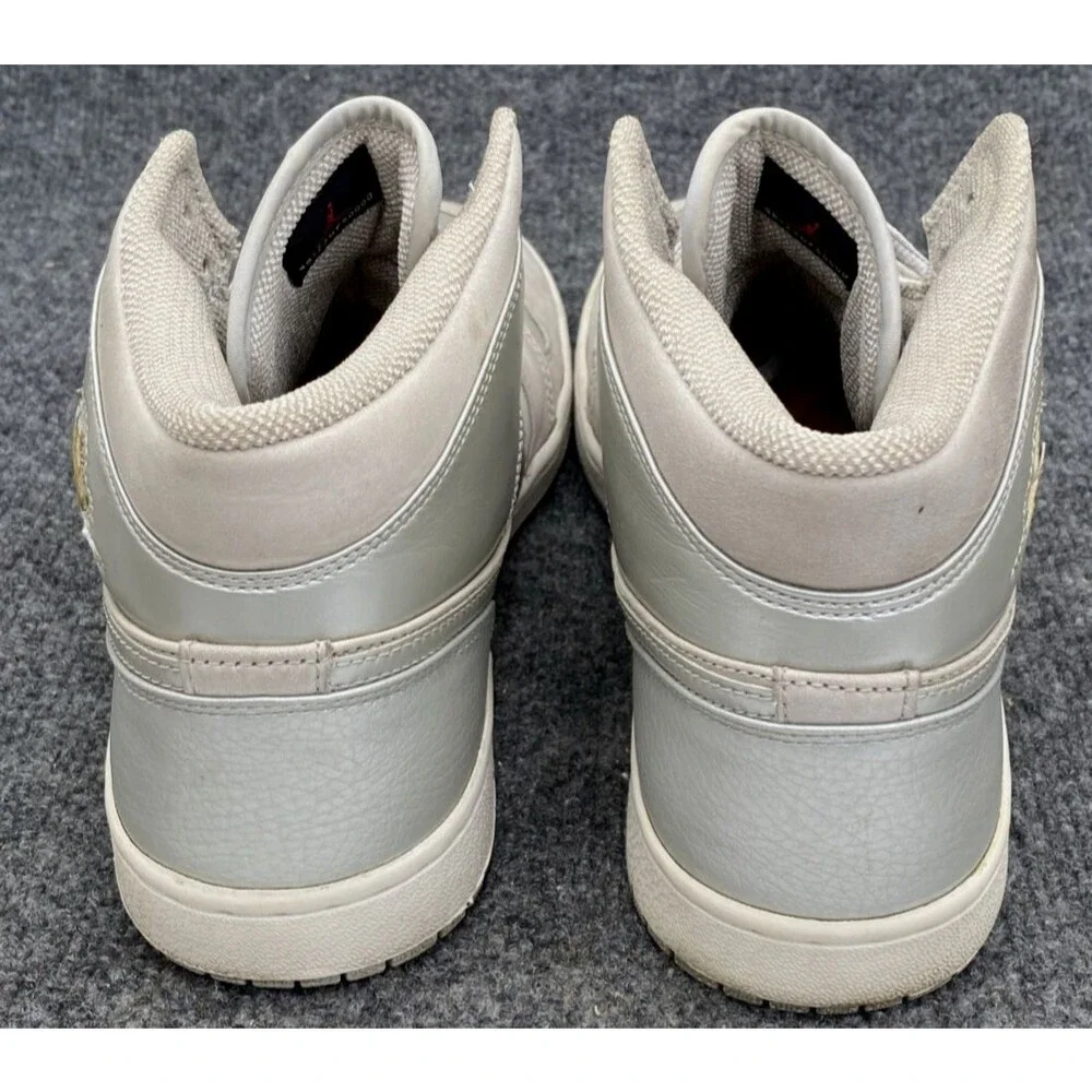 Air Jordan 1 Retro 2001 Neutral Grey Metallic Silver 136065-001 Japan Size 10